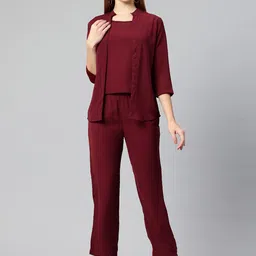Cottinfab Top with Trousers & Jacket-image-43