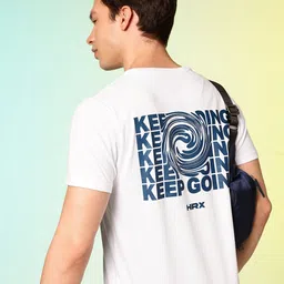 HRX by Hrithik Roshan Typography Printed Pure Cotton T-shirt-picture-15