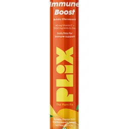 PLIX THE PLANT FIX Immune Boost Bubbly Vitamin C & Amla Effervescent Tablets - 15 Tablets-39