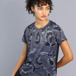 CULT Women Black Pacer AOP Top-image-39