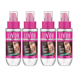 Livon Set of 4 Hair Serum For Frizz-free Smooth Hair With Argan Oil & Vitamin E- 50ml Each-11