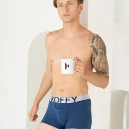 KOFFY Front Open 4 Way Stretch Cotton Lycra Antimicrobial Trunks KOF_KI24_MTK-picture-21