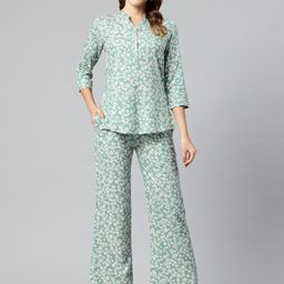 Cottinfab Printed Top & Trousers-picture-47