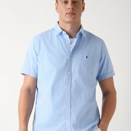 Louis Philippe Jeans Men Slim Fit Opaque Printed Casual Shirt-image-101