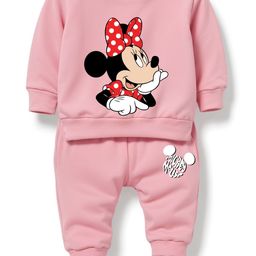 x2o Infants Kids Mickey Mouse Printed Sweatshirt With Joggers-26