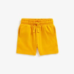 mothercare Infant Boys Yellow Solid Pure Cotton Regular Shorts-17