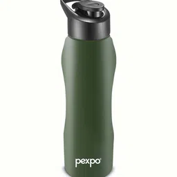 Pexpo Green & Black Stainless Steel Single Wall Vacuum Sipper Water Bottle 1 L-image-68