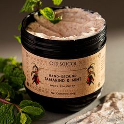 Old School Hand-Ground Tamarind & Mint Body Polisher - 200 g-47