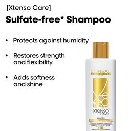 LOreal Professionnel Xtenso Care Shampoo with Keratin repair for Straightened Hair-250ml image 2