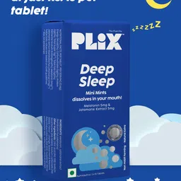 PLIX THE PLANT FIX Deep Sleep Mini Mints with Jatamansi Extract - 30 Tablets image 3