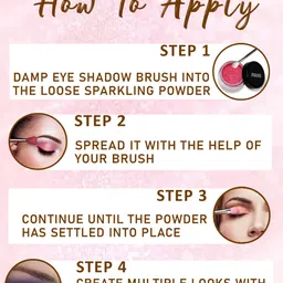 PRIVIU Turquoise Eyes & Face Makeup Full Coverage Illuminator Highlighter Power Shimmer image 5