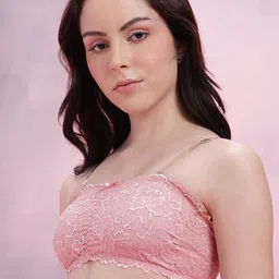 DressBerry Floral Self-Design Removable Padding Medium Coverage Bra DRM-DB-MK08A image 5