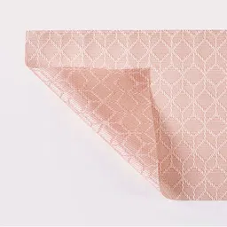 Home Centre Pink Geometric Textured Rectangular Table Runner image 3