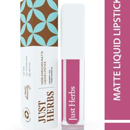 Just Herbs Herb-Enriched Matte Liquid Lipstick 2 ml - Mulberry Mauve 10-13