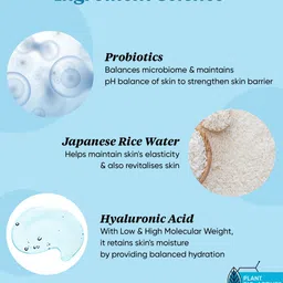 DOT & KEY Hydrating Probiotic Gel Face Moisturizer 60ml & Hydrating Gentle Face Wash 100ml image 4