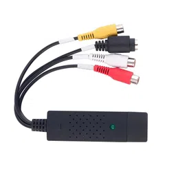 USB2.0 Audio Video Capture Card Adapter VHS To DVD Video Capture Converter image 3