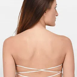 ComfyStyle Floral Pack Of 2 Full Coverage Non Padded Non-Wired Bandeau Bra image 3