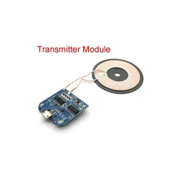 DC 5V Qi Standard Micro USB Input PCBA Circuit Board With Coil for Wireless Phone Charging (Transmitter) image 3