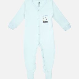 Bodycare Infant Boys Mickey Mouse Printed Pure Cotton Sleepsuit-image-77