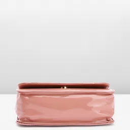 Caprese Geometric Self Design Regular Structured Shoulder Bag image 4
