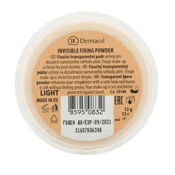 Dermacol Invisible Fixing Powder - Light image 5