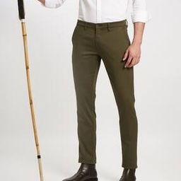 Tapered Fit Flat-Front Chinos-image-32