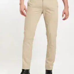 Tapered Fit Flat-Front Chinos-image-81