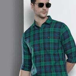 Checked Shirt with Patch Pocket-image-18