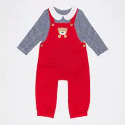 Printed Dungaree Set-picture-8