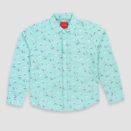 Boys Printed Regular Fit Shirt-picture-16