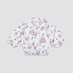 Girls Floral Print Top-image-3