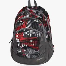 Unisex Geometric Print Everyday Backpack-image-35