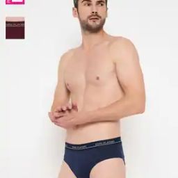 Men Pack of 2 Cotton Briefs with Logo Waistband-image-4