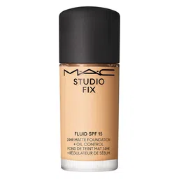 M.A.C Studio Fix Fluid SPF15 24Hr Matte Mini Foundation for Oil Control 15 ml - NC15 image 1