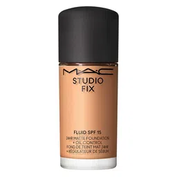 M.A.C Studio Fix Fluid SPF15 24Hr Matte Mini Foundation for Oil Control 15 ml - NC37 image 1