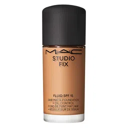 M.A.C Studio Fix Fluid SPF15 24Hr Matte Mini Foundation for Oil Control 15 ml - NC45 image 1