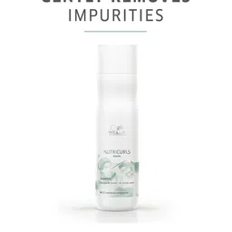 WELLA PROFESSIONALS NUTRICURLS Sulphate Free Shampoo for Waves 250ml image 2