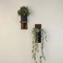 symplify (Set Of 2) Bianca Wooden Wall Shelves-picture-42