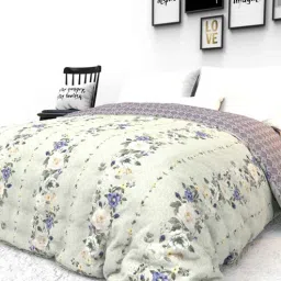 the white moss IDA Reversible AC King Comforter-picture-5