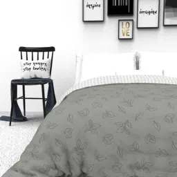 the white moss IDA Reversible Winter King Comforter-picture-4