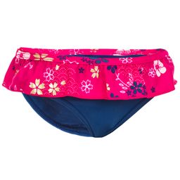 Baby One-Piece Swim Briefs Swimsuit Bottoms - Blue Flower Print-image-16