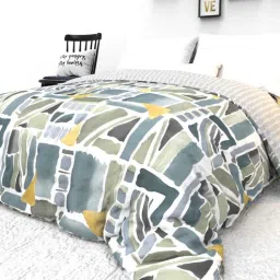 the white moss IDA Reversible AC King Comforter-picture-7