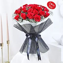 Scarlet Red Rose Splendor-10