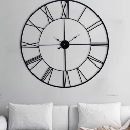 craftter Black Metal Clap Novelty Wall Clock-picture-38