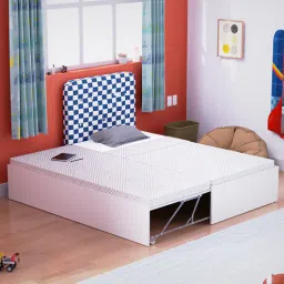 boingg! - a happy start Brightside Same Kids Trundle Bed In White Colour-picture-23