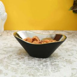 de maison decor Opulent Oval Silver Serving Bowl-picture-4