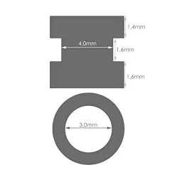 M3 Anti Vibration Rubber Damper Balls For FPV F4, F7 Flight Controller-4pcs. image 2