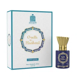 ADILQADRI Oudh Al Hashmi Non-Alcoholic Roll-On Attar - 5.5ml-8