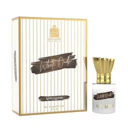 ADILQADRI Men White Oudh Non-Alcoholic Long Lasting Roll-On Attar - 5.5 ml-45
