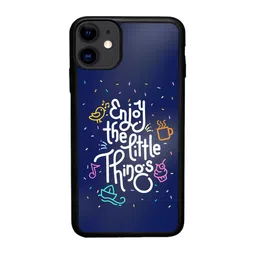macmerise  Unisex Typography Printed Live iPhone 11 Bumper Back Case-56